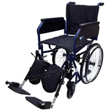 sedia a rotelle pieghevole per disabili con pedane elevabili moretti - foto-5071