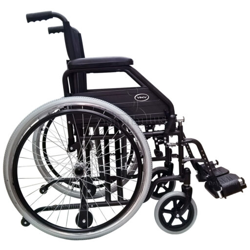 Sedia a rotelle disabili doppia crociera seduta 46 Demarta ...