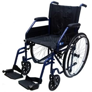 sedia a rotelle pieghevole ruote estraibili per disabili 48 - foto-5673