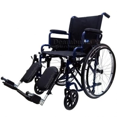 Sedia a rotelle disabili con alzagambe e ruote estraibili 46 - foto-2448
