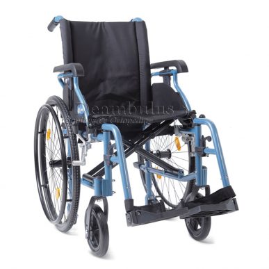 sedia a rotelle ruote estraibili carrozzina alluminio - foto-1760p