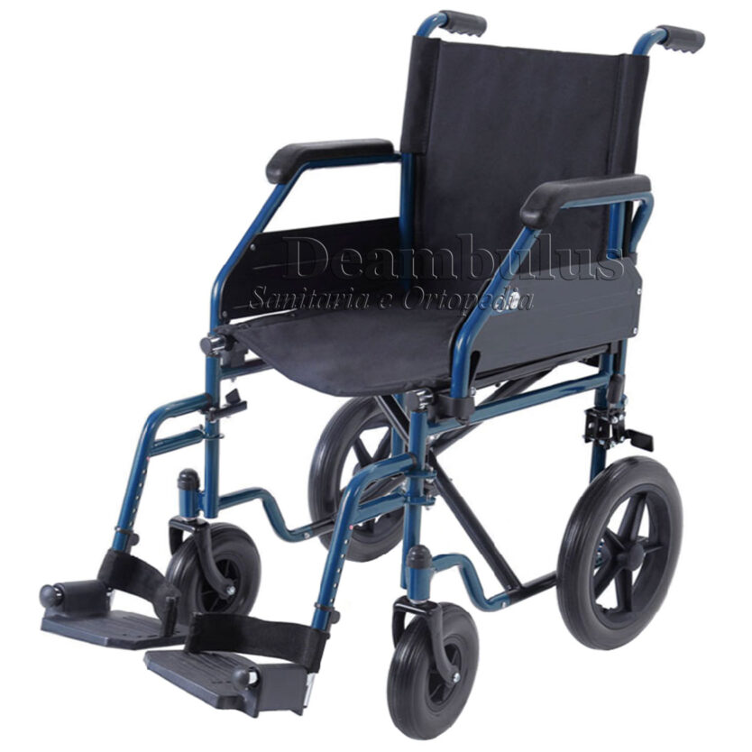 sedia a rotelle disabili e anziani carrozzina da transito - foto-1410b1